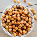 Crispy Chickpea Snacks in a bowl