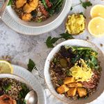 Quinoa Super Salad from the top