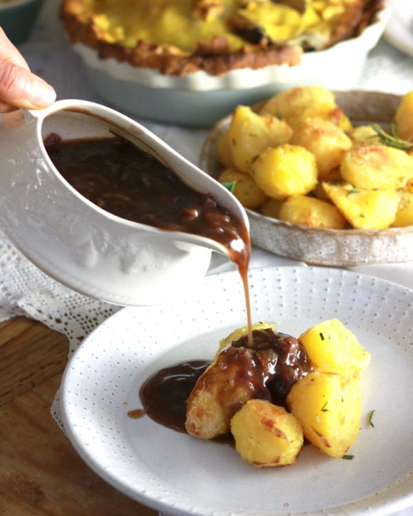 Vegan Onion and Red Wine Gravy The Vegan Larder