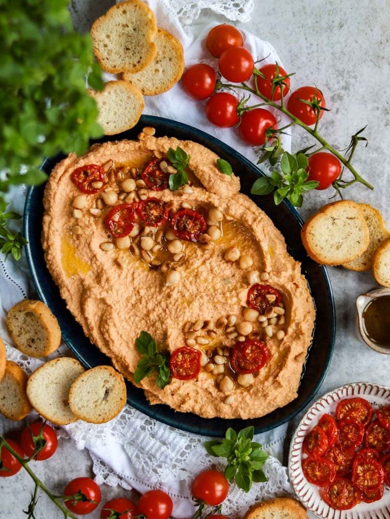 Smokey & Spicy, Sun Dried Tomato Hummus