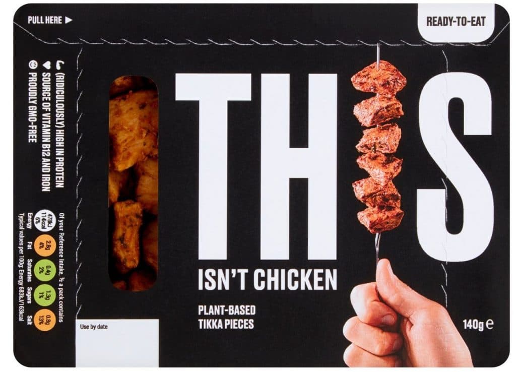 This Isn't Chicken Tikka Pieces in a packet