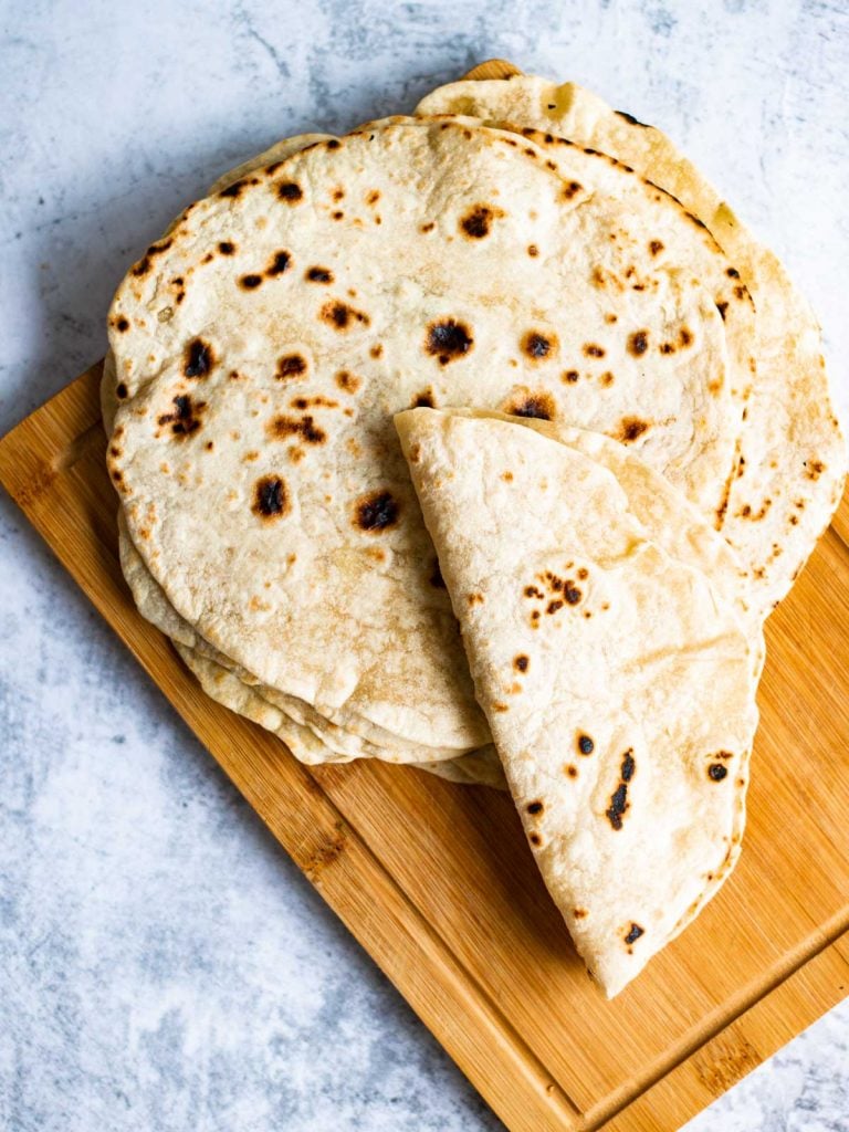 The best Jamaican roti wrap The Vegan Larder