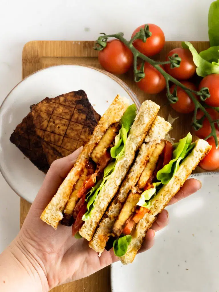 Air Fryer Tempeh Bacon The Vegan Larder