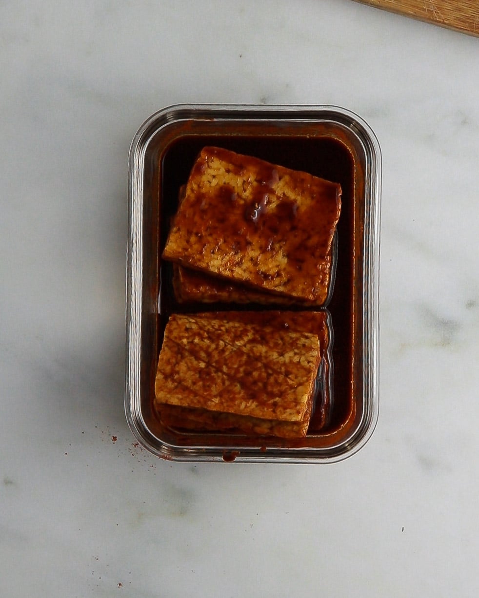 Air Fryer Tempeh Bacon The Vegan Larder