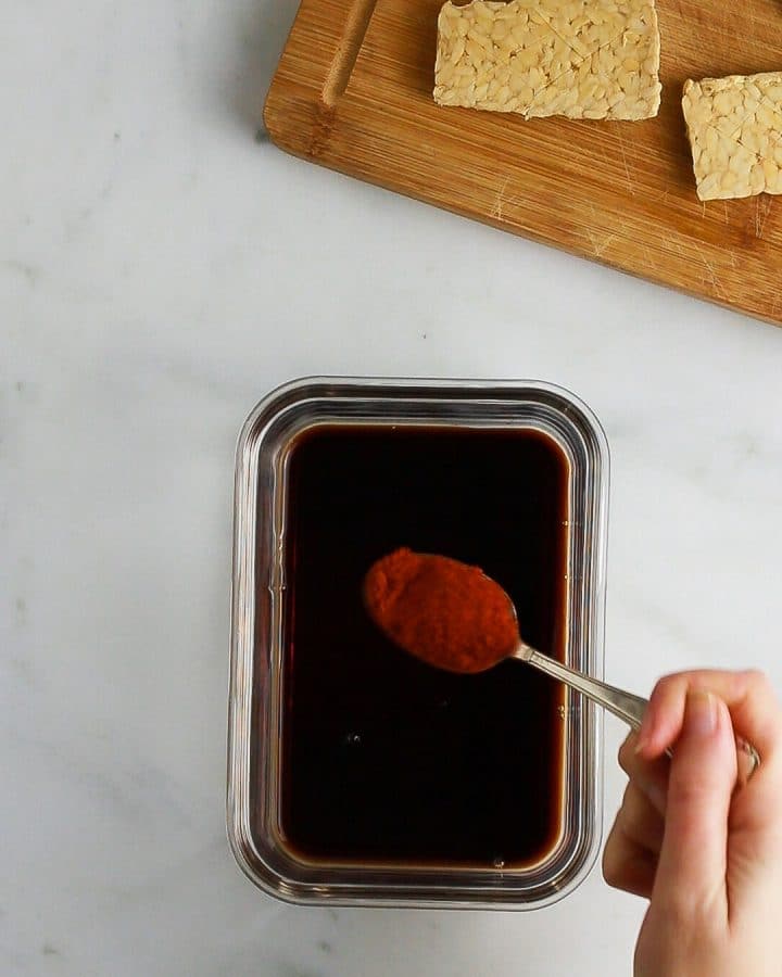 Air Fryer Tempeh Bacon The Vegan Larder